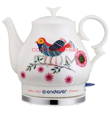 Чайник Endever Skyline KR-410C /керамический белый